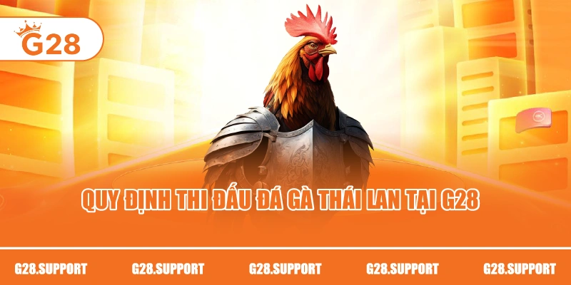 Quy định thi đấu đá gà Thái Lan tại G28